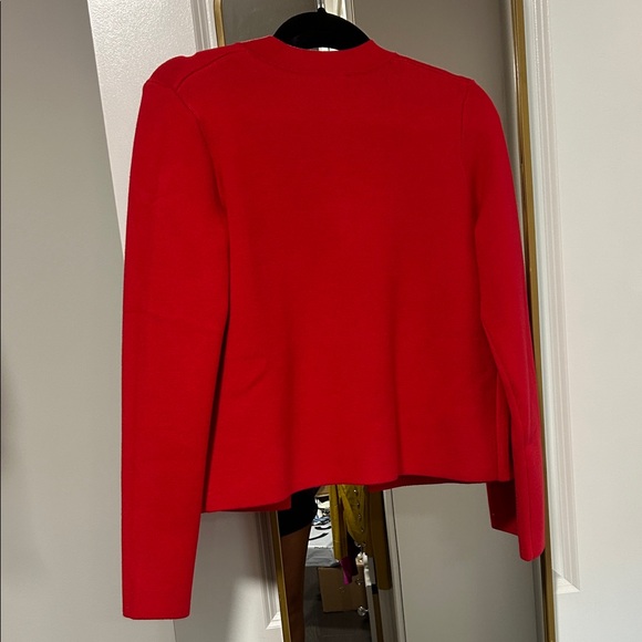 Zara Women's Bold Red Blazer - Picture 2 of 5